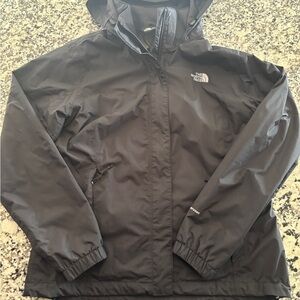 The North Face Women’s Black Raincoat